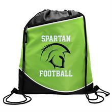 Campus Pack - 210D Drawstring with Zipper Pocket